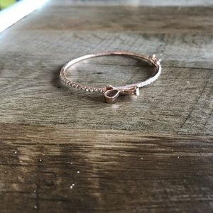 Kate Spade Rose Gold Bow Bracelet